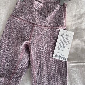 Lululemon Wunder Under HR 7/8 Arrow Jacquard Tight
